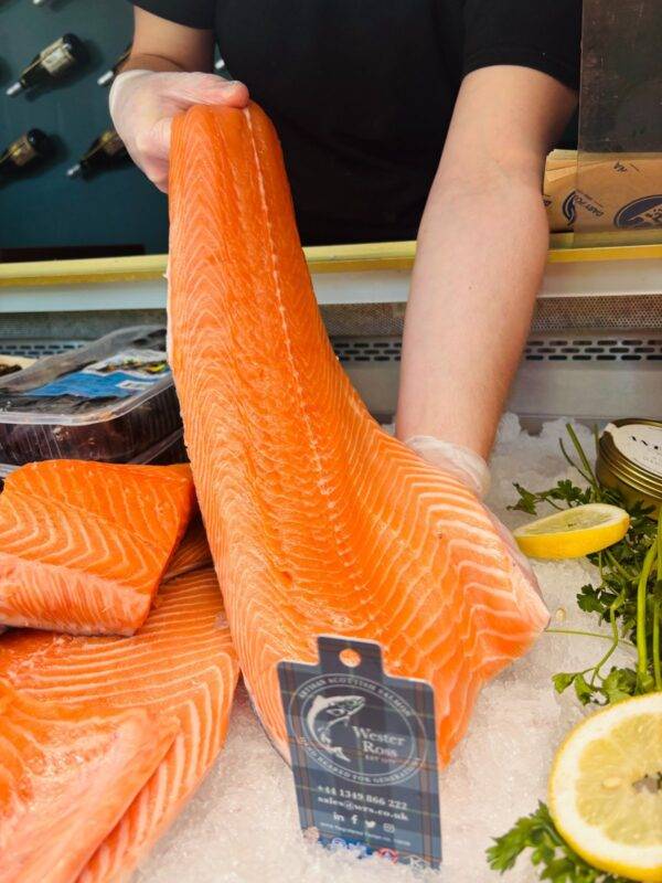 Łosoś klasy sashimi Wester ross - Szkocja