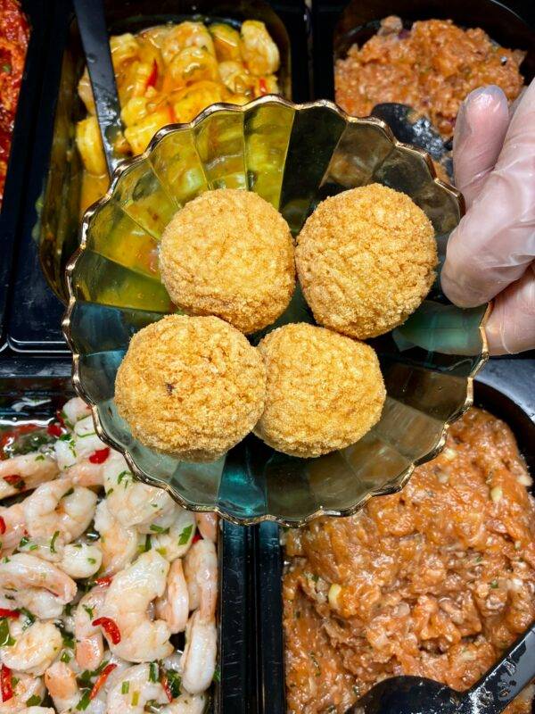 Arancini z dorszem
