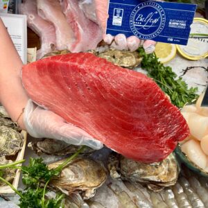 Steki z tuńczyka bluefina Balfego klasy sashimi - Hiszpania