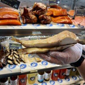 Jesiotr Antonius steki wędzony na gorąco od Pani Basi z Kaborna