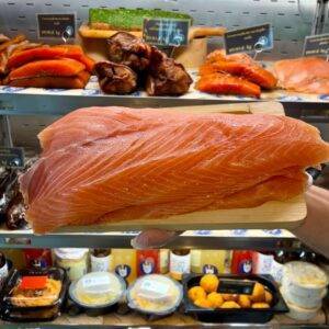 Łosoś wędzony na zimno plastry - Islandia