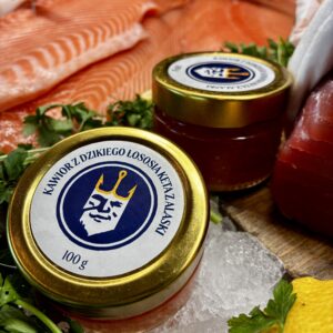 Kawior Posejdona z dzikiego łososia - Alaska