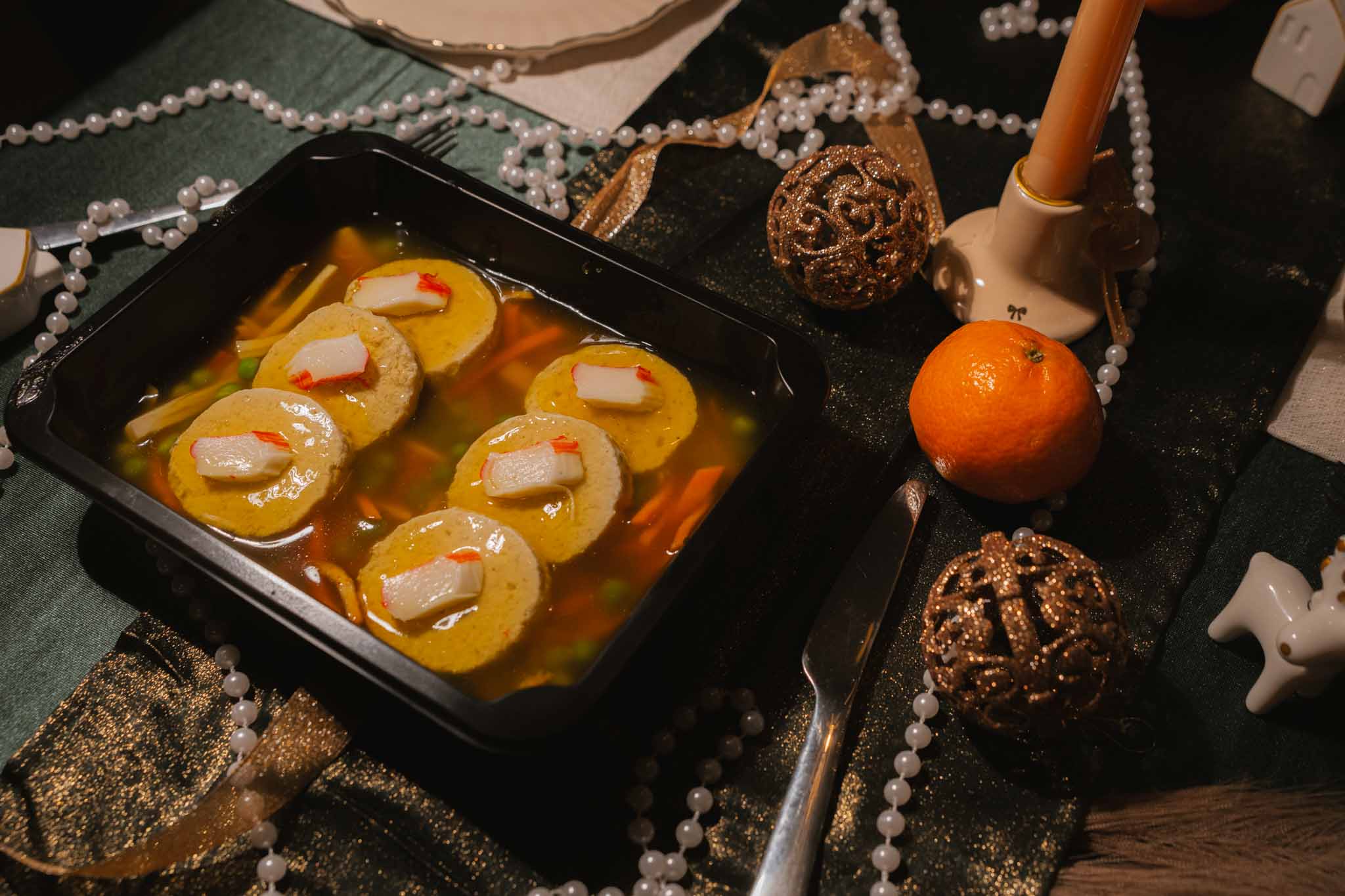 Dorsz faszerowany w galarecie