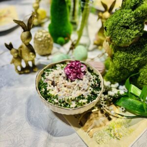 Sałatka ziemniaczana z matiasem Królewskim  ok. 500g