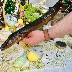 Węgorz wędzony od Pani Basi z Kaborna ok. 950g