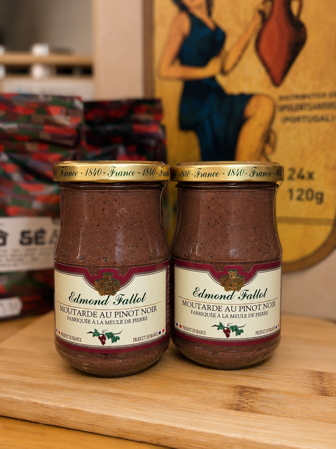 Musztarda z Winem Pinot Noir (Moutarde au Pinot Noir)