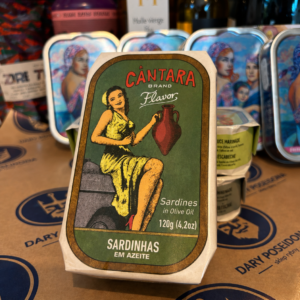Cântara Flavors – Sardynki w oliwie z oliwek (120 g)