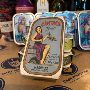 Cântara Flavors – Sardynki w pikantnej oliwie (120 g)